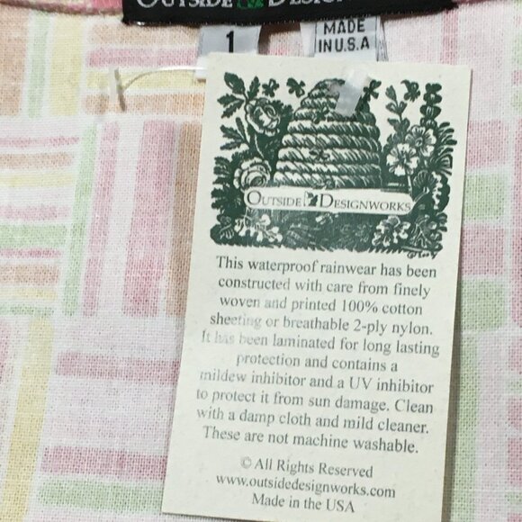 Waterproof, Breathable, Hooded Button closure Raincoat - Picture 6 of 6